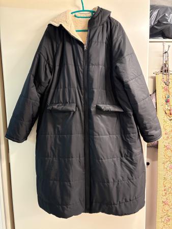 Warme Winterjacke, Schwarz, Gr. 2XL, Neuwertig! Top Deal!