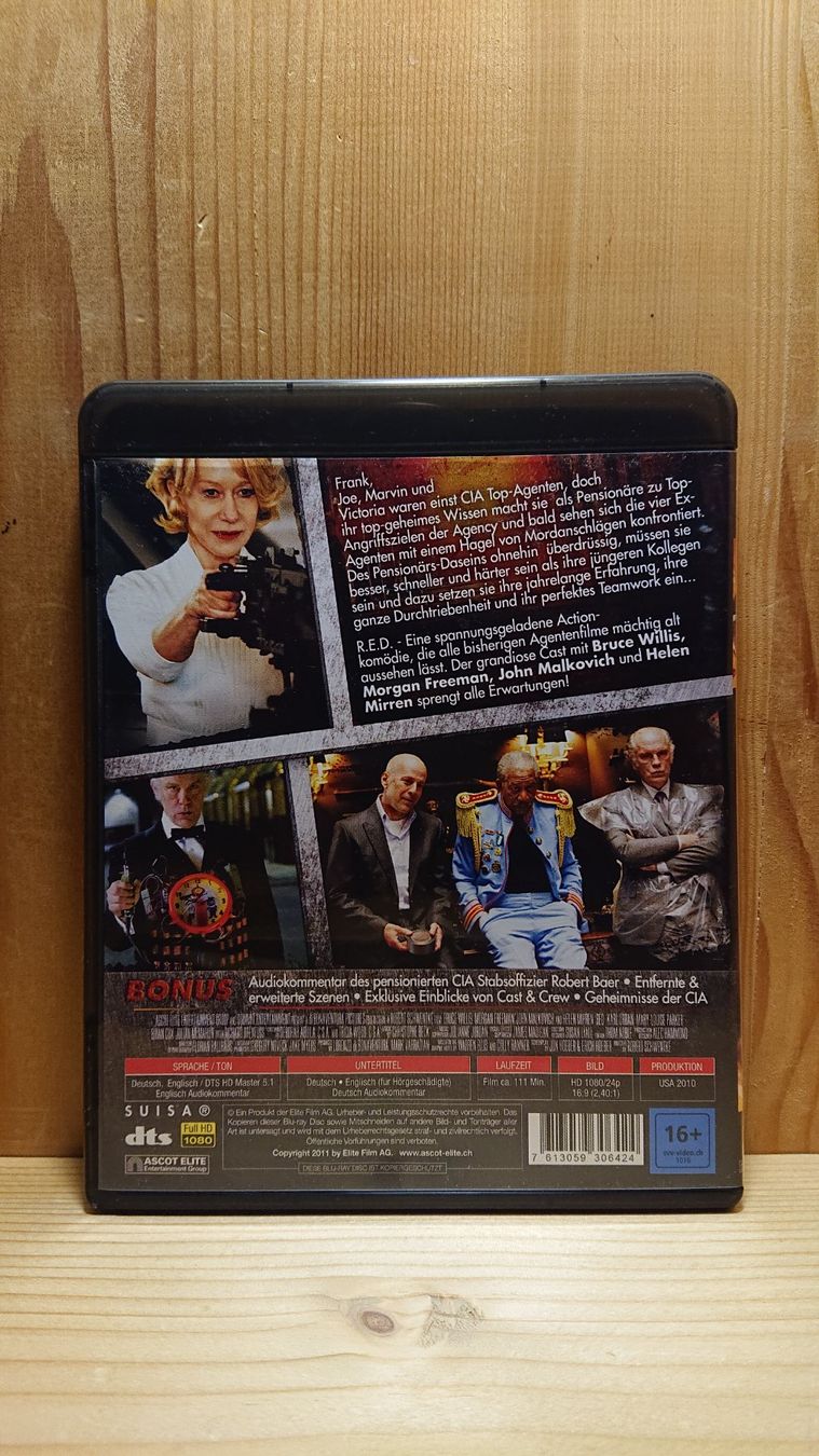 Tutti i DVDs: RED 1 und 2 auf Blu-Ray mit Bruce Willis – Usato da Wilderswil venduto da Exebub 2