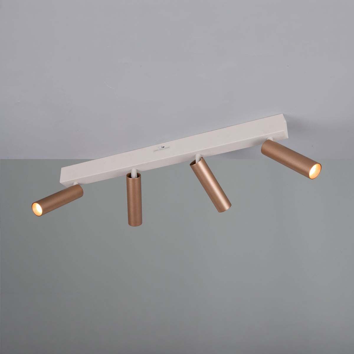 Lampade: 4er Strahler, Coffee, Grau, 65 cm x 4 cm – Nuovo (secondo la descrizione) da Kreuzlingen venduto da Smart-Light 2