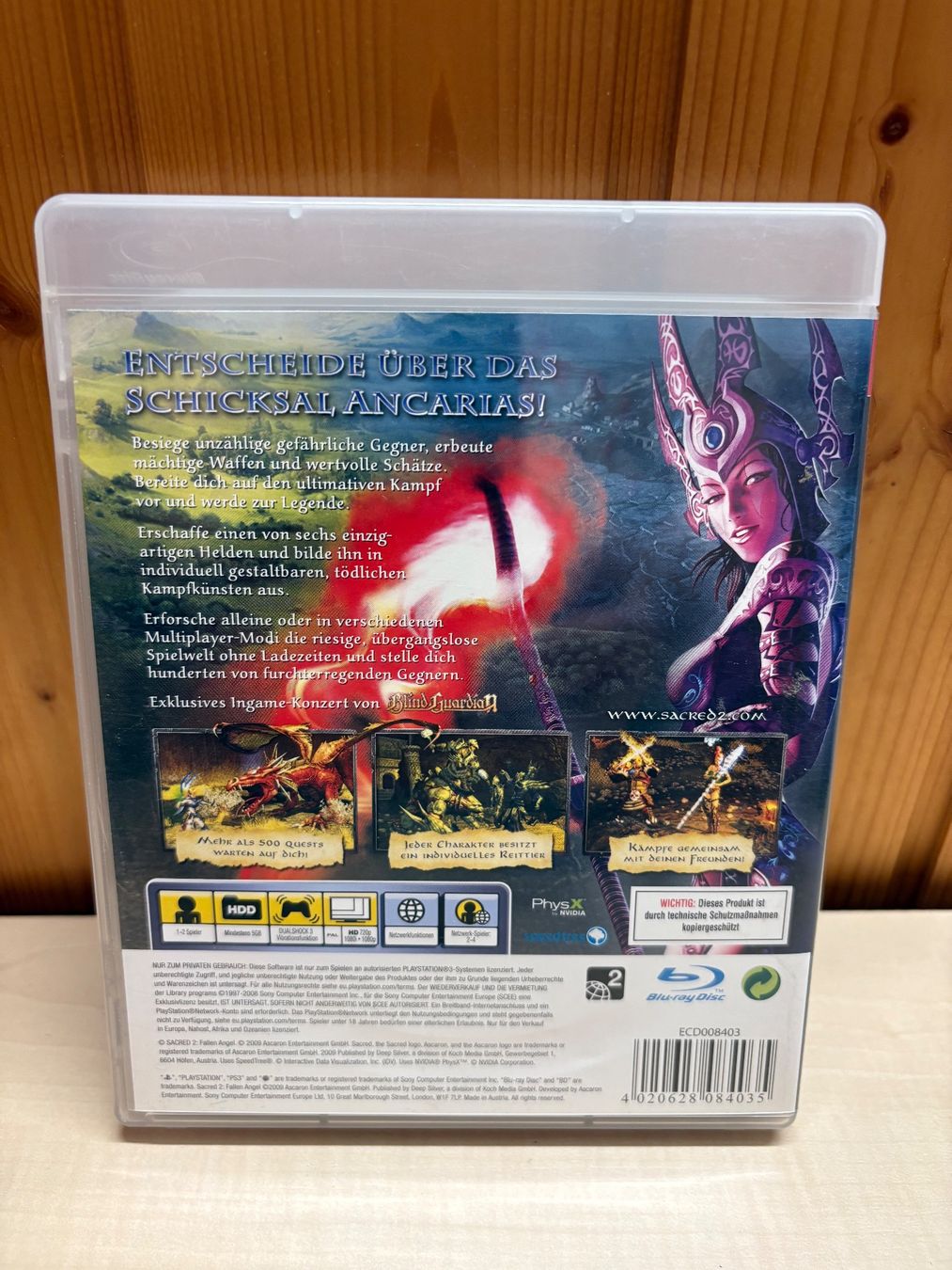 Sony Giochi: PS3 / Fallen Angel / Sacred2 – Usato da Rümligen venduto da Sibill 1