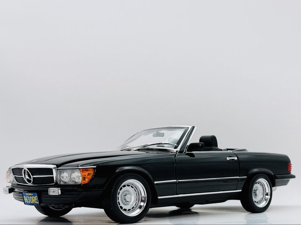 1:18 Mercedes-Benz 450 SL R107 Norev Custom Barock Tuning (Neu (gemäss ...