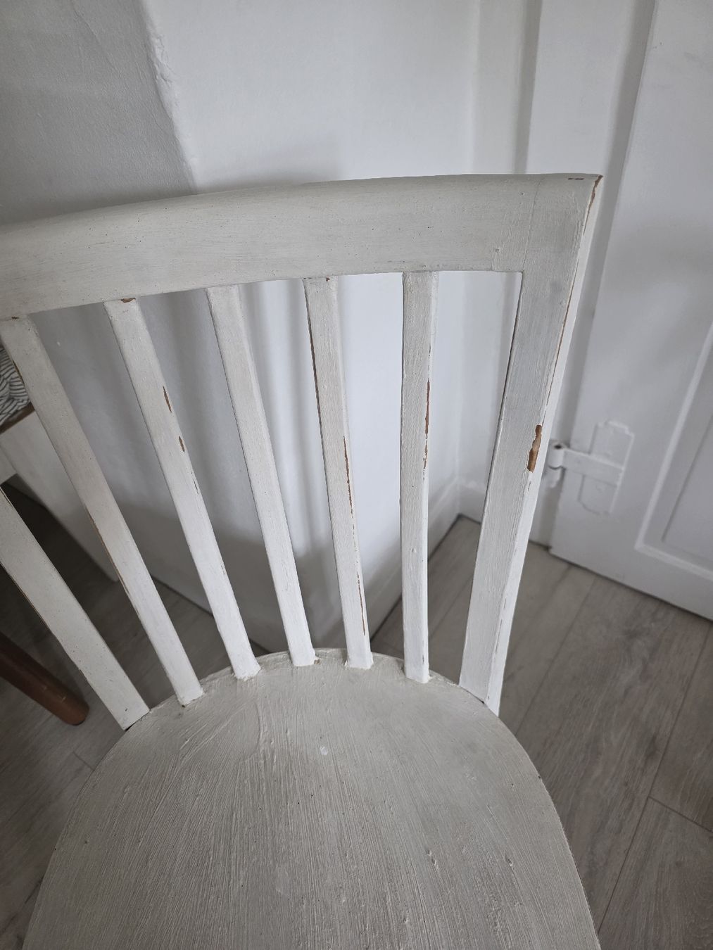 Chaises: 2 Stühle weiss Shabby Chic – D'occasion à Wigoltingen par Zuckerfee84 4