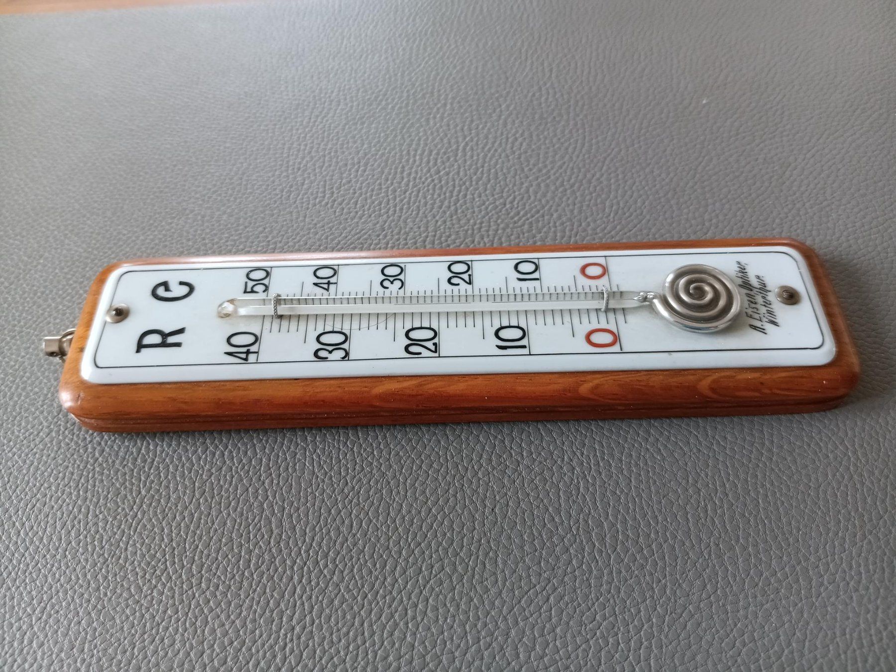 Sonstiges für Haushalt & Wohnen: Wand Thermometer Réaumur Celsius Winterthur Eisen – Gebraucht aus Zürich von Sion2006