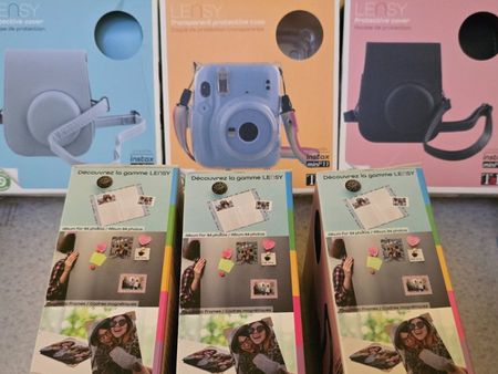 3 x Schutztasche / Kamera-Hülle - Fujifilm Instax Mini 11