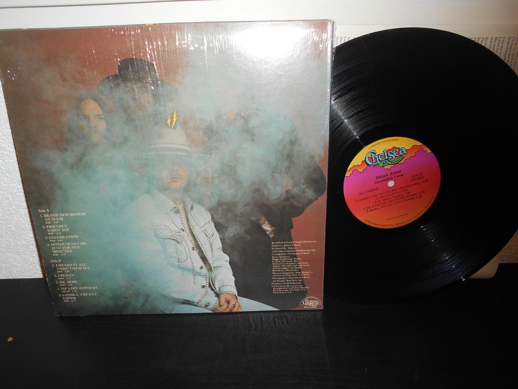 Dischi in vinile: Christopher Cloud – Blown Away / 1973 – Usato da Aarberg venduto da witchhunter01 1