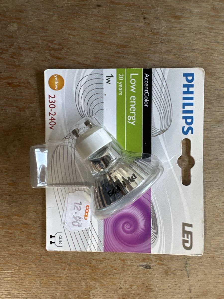 Philips Lampade: Philips LED GU10 Lampe, 1W, neu und originalverpackt – Nuovo (secondo la descrizione) da Baar venduto da Hillsboro