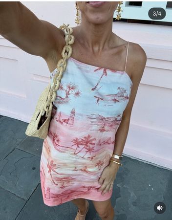Kivari Kleid Sunset Mini Dress Aussie brand wie Zimmermann