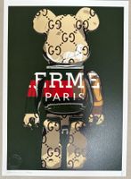 Death: Hermes Gucci Bearbrick, POP ART, signiert