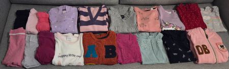 Mädchen Kleiderpaket 19 Teile Gr. 98 bis 110