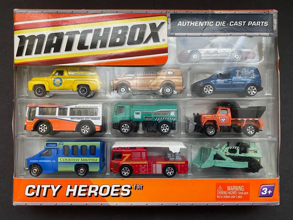 10 Spielzeugautos - Matchbox City Heroes 2009 (Neu und originalverpackt ...