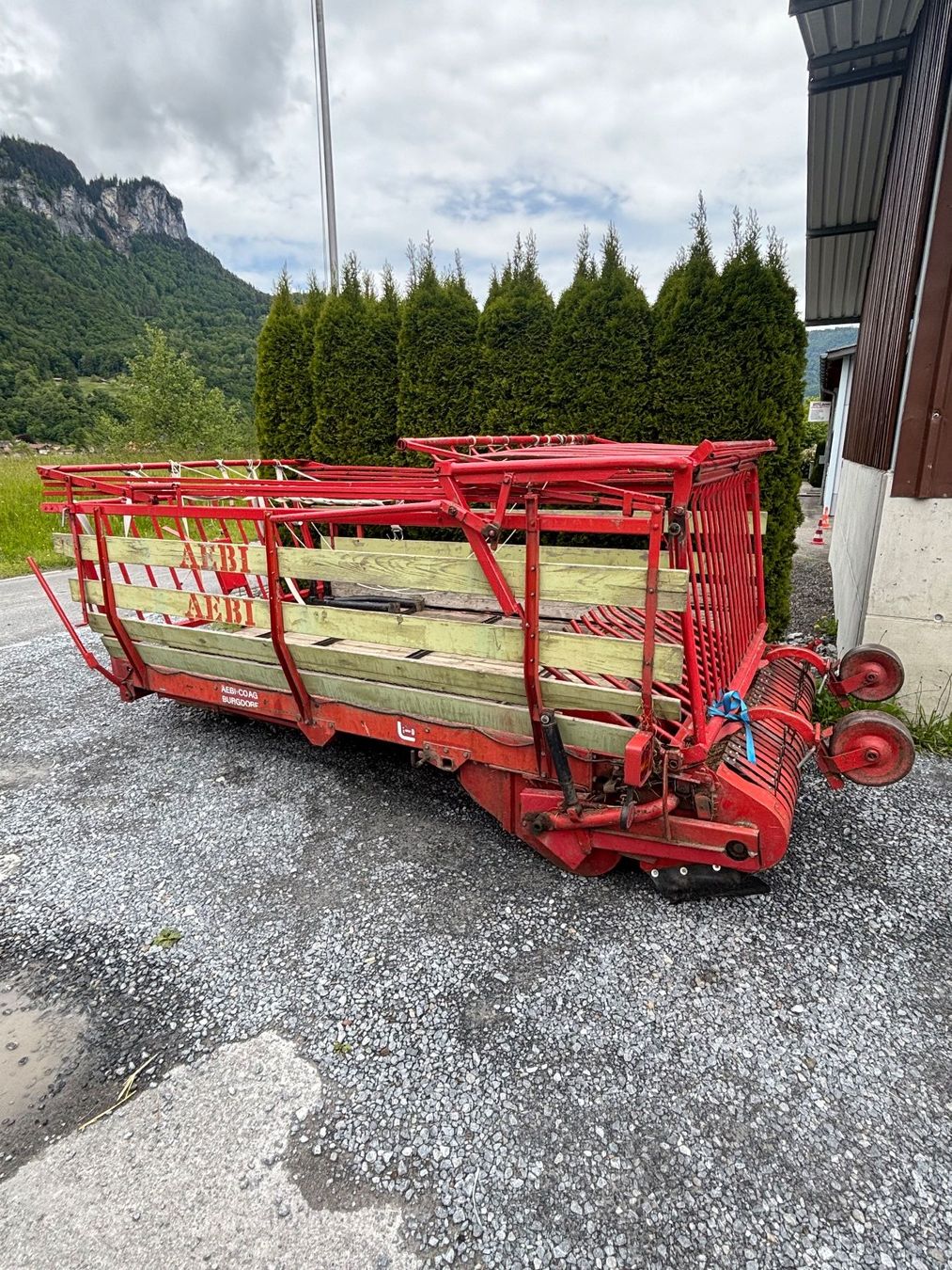 Aebi Tutte le macchine: Ladewagen Aebi TP 20 LD – Difettoso da Meiringen venduto da LMMLandmaschinenGmbH