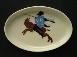 Kleine Schale mit * ZUGER WAPPEN * von Langenthal 1959