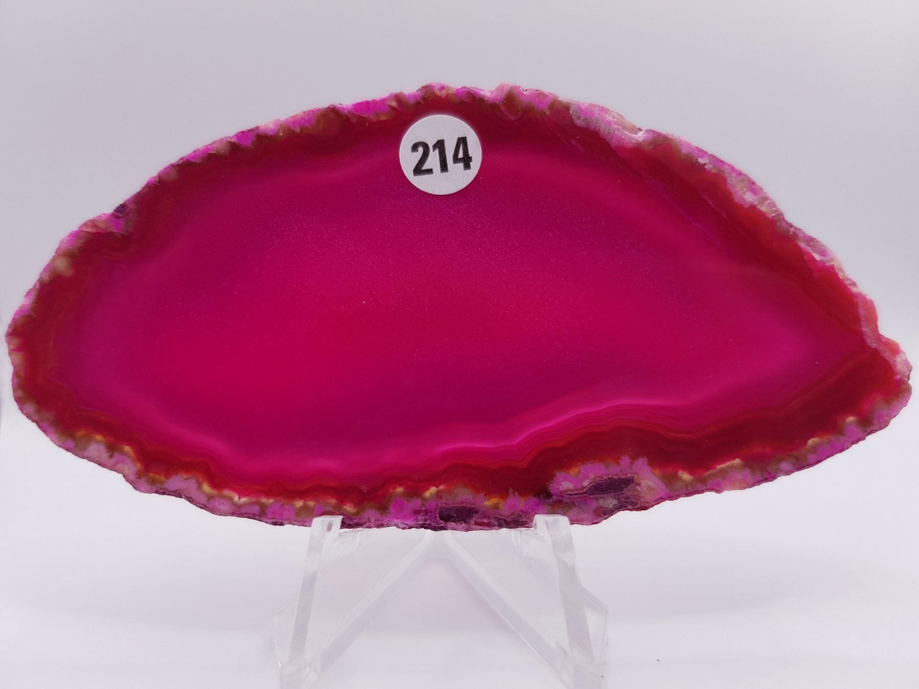 Minerali & Pietre curative: Achatscheibe 214 – Nuovo (secondo la descrizione) da Schwanden-Brienz venduto da Testudo06
