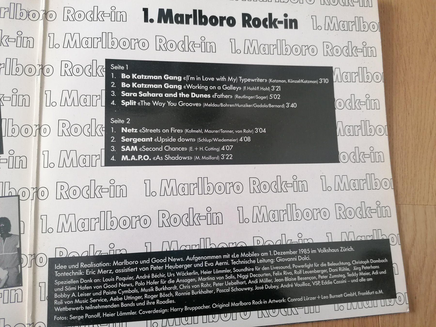 Dischi in vinile: 1. Malboro Rock-in Langspielplatte – Usato da Geroldswil venduto da Dirici 4