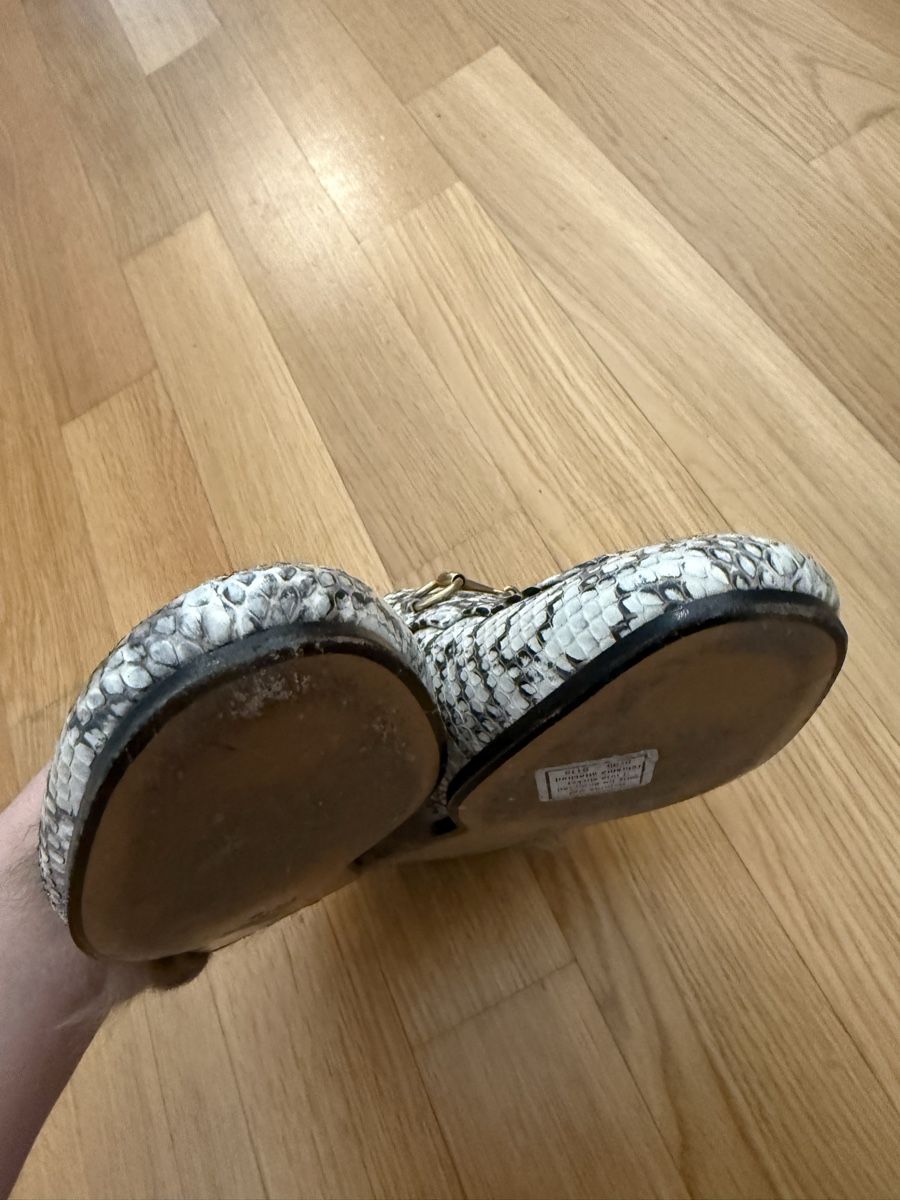 Gucci Scarpe da donna: Gucci Slippers Snake Leder 35.5 – Usato da Zug venduto da sschnide92 3