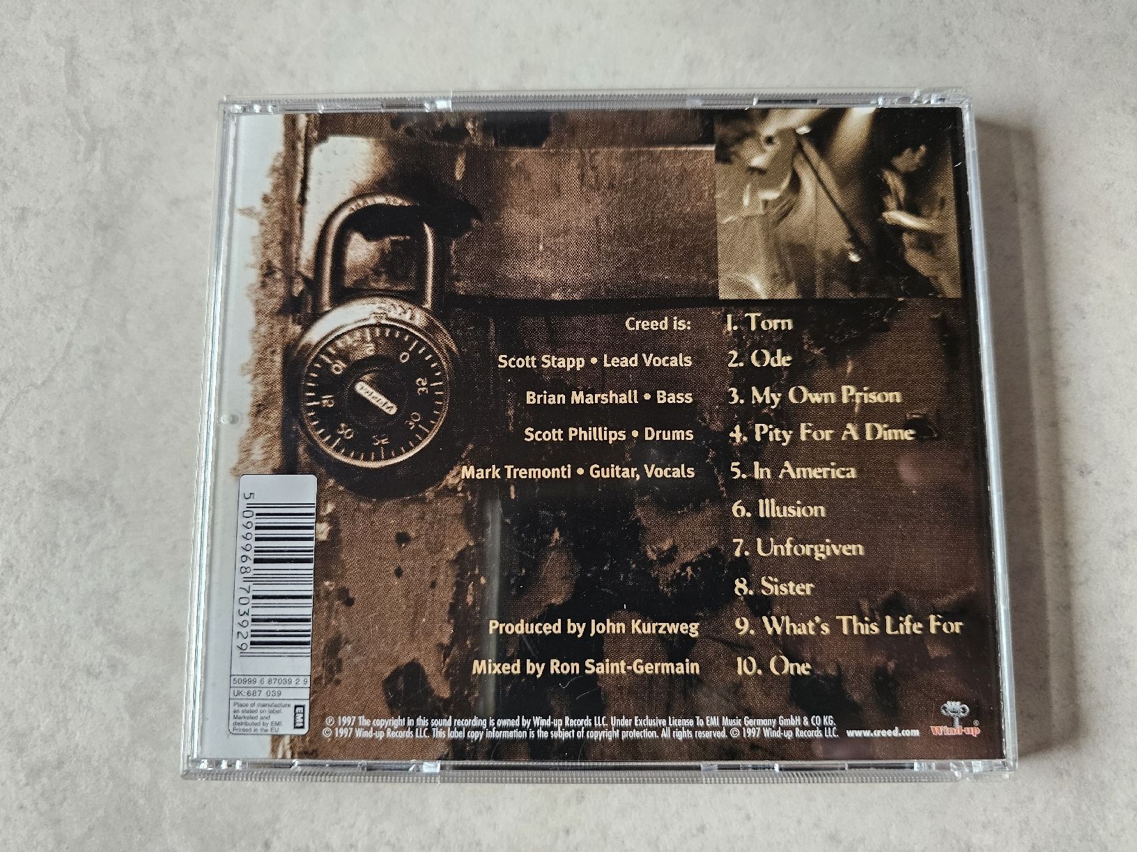CD: Creed  -  My Own Prison – Usato da Schneisingen venduto da backstore24 1