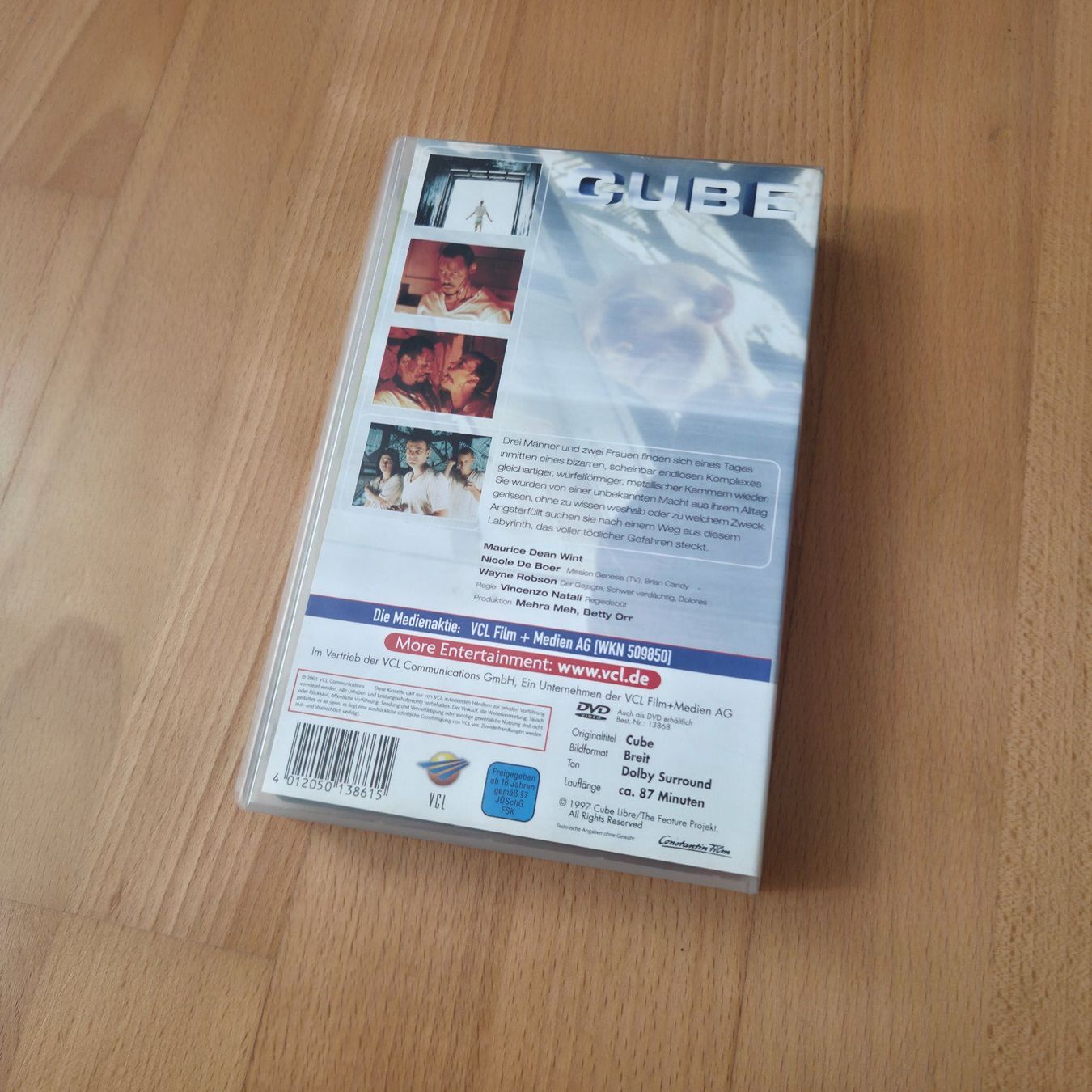 Tutti i VHS: CUBE VHS Videolassette Kult Constanin Video – Usato da Zürich venduto da Wickeddude 5
