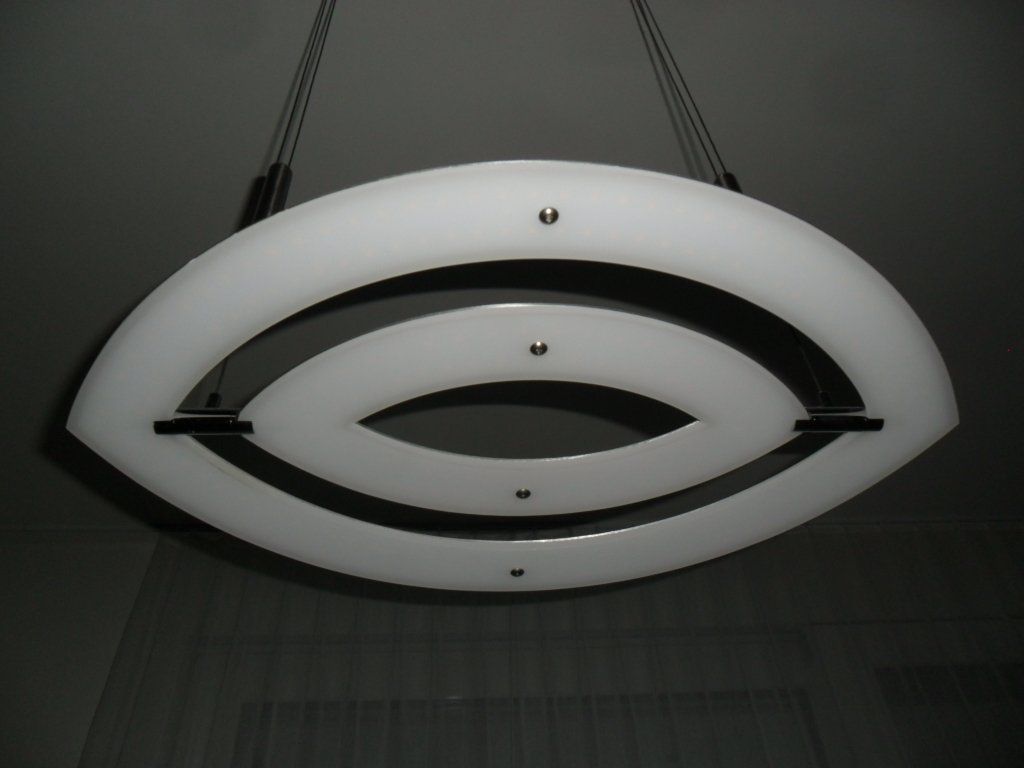 Kronleuchter & Deckenlampen: Moderne LED Deckenlampe Hängeleuchte dimmbar, Mitte Drehbar – Gebraucht aus Schöftland von rennsenn 7