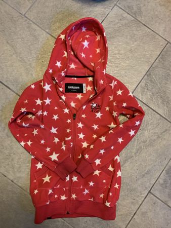 Zimtstern Kapuzenjacke Grösse 164