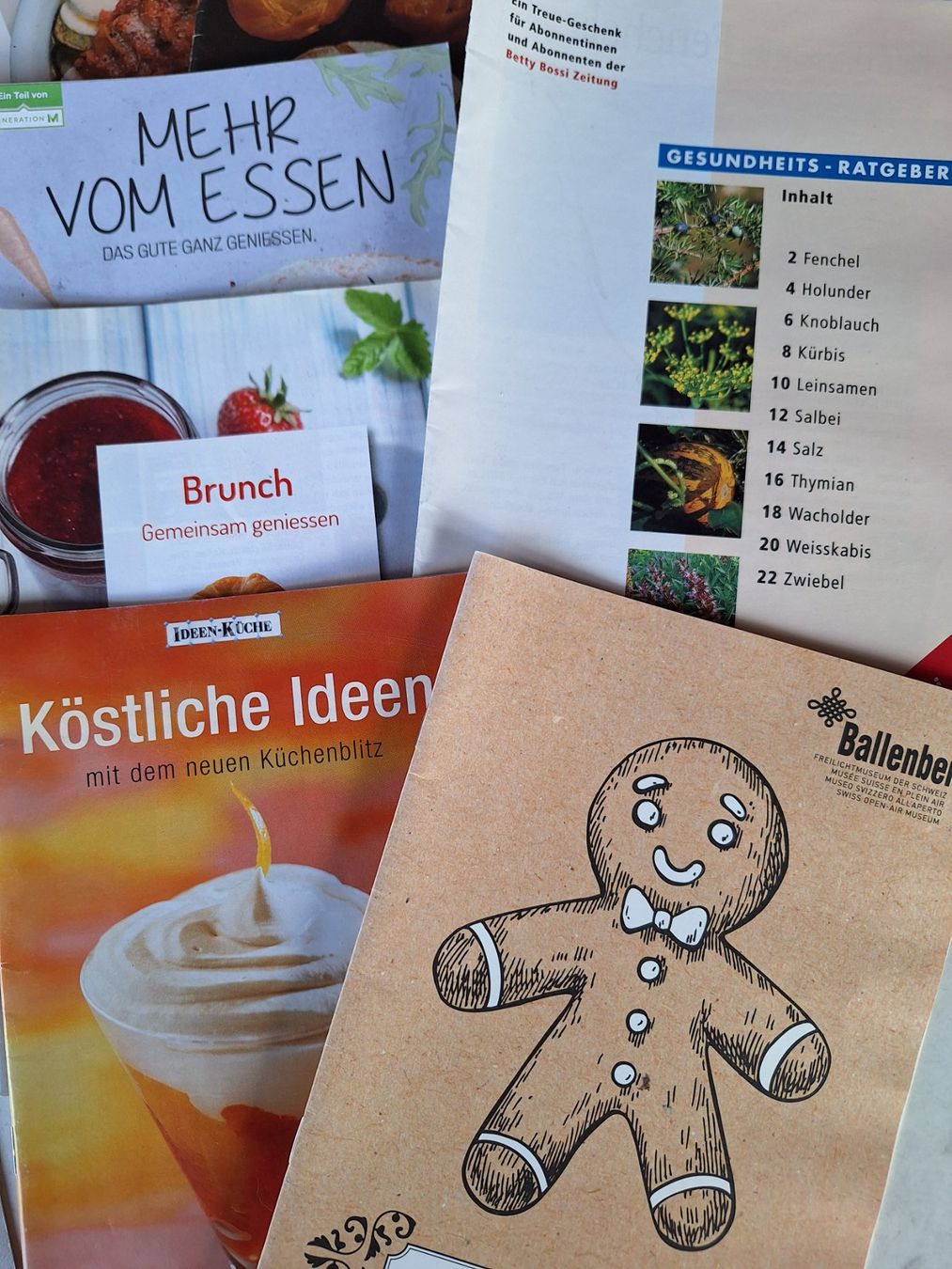 Libri: 17 STK DIVERSE KOCHHEFTE - KOCHBÜCHER – Usato da Huttwil venduto da Kunterbuntli 4