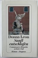 Sanft entschlafen – Donna Leon – Krimi – Diogenes – wie neu