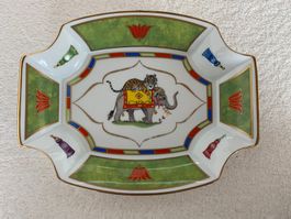 Tiger Raj by Lynn Chase Porzellan Aschenbecher Zirkus Motiv