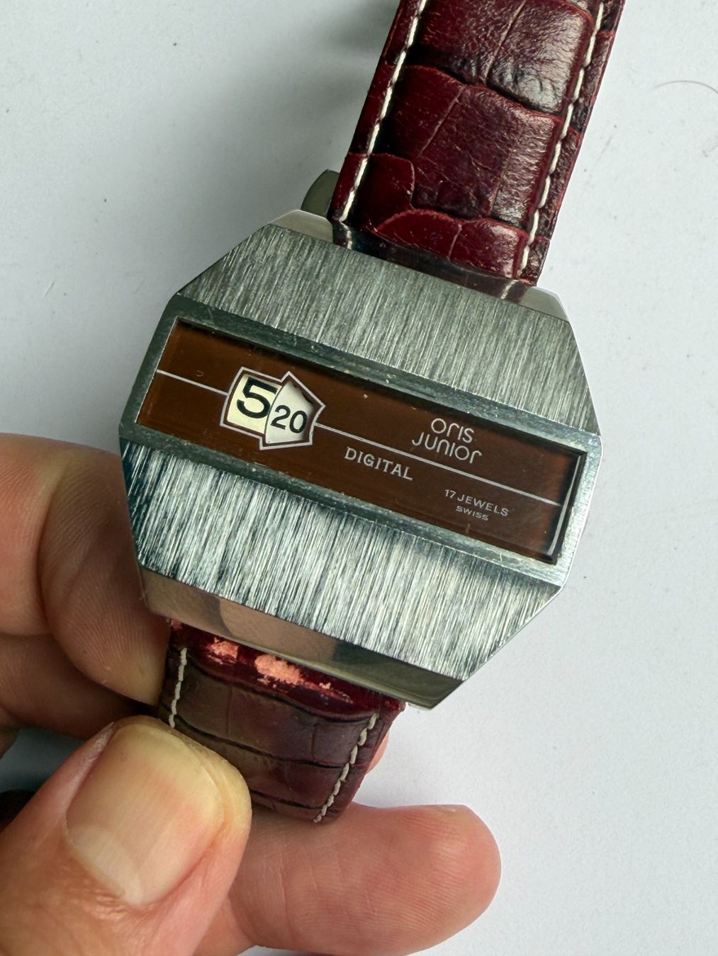 Oris Uhren: Oris Junior Digital Jumphour – Gebraucht aus Worblaufen von chronyves 5