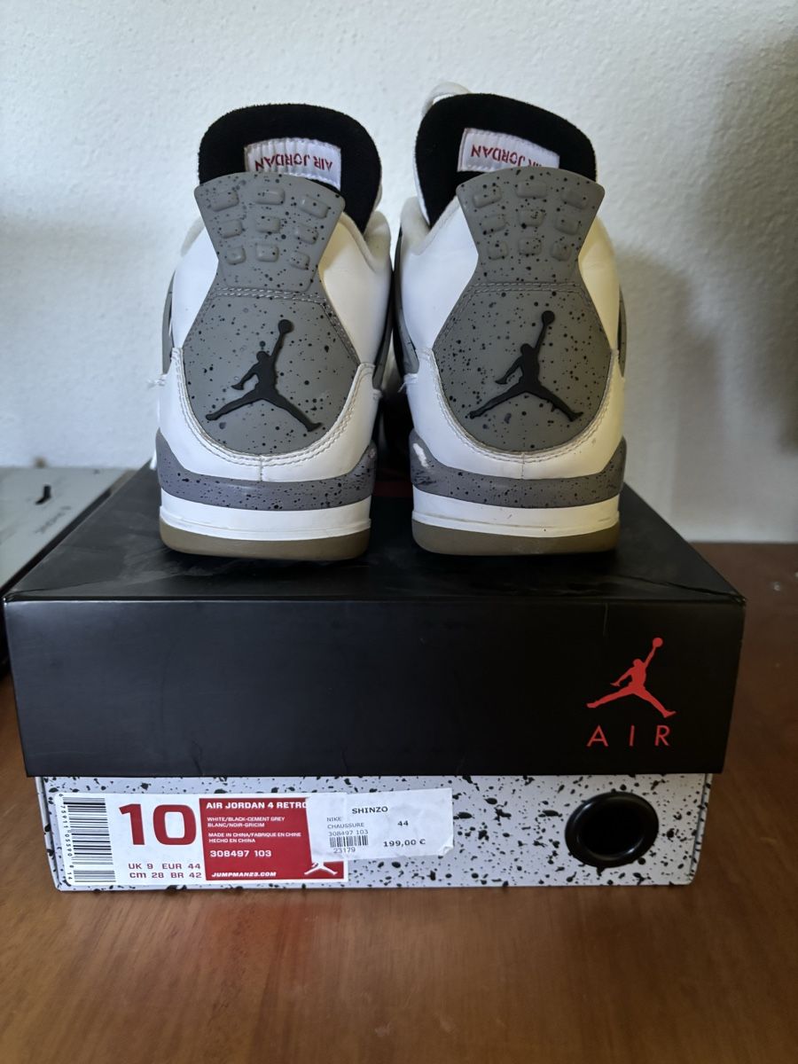 Jordan Scarpe da uomo: Jordan 4 White Cement 2012 – Usato da Oberkirch LU venduto da mri_8qpz 2