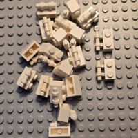 Lego 19x Stein 1x2 mit Griff (30236)