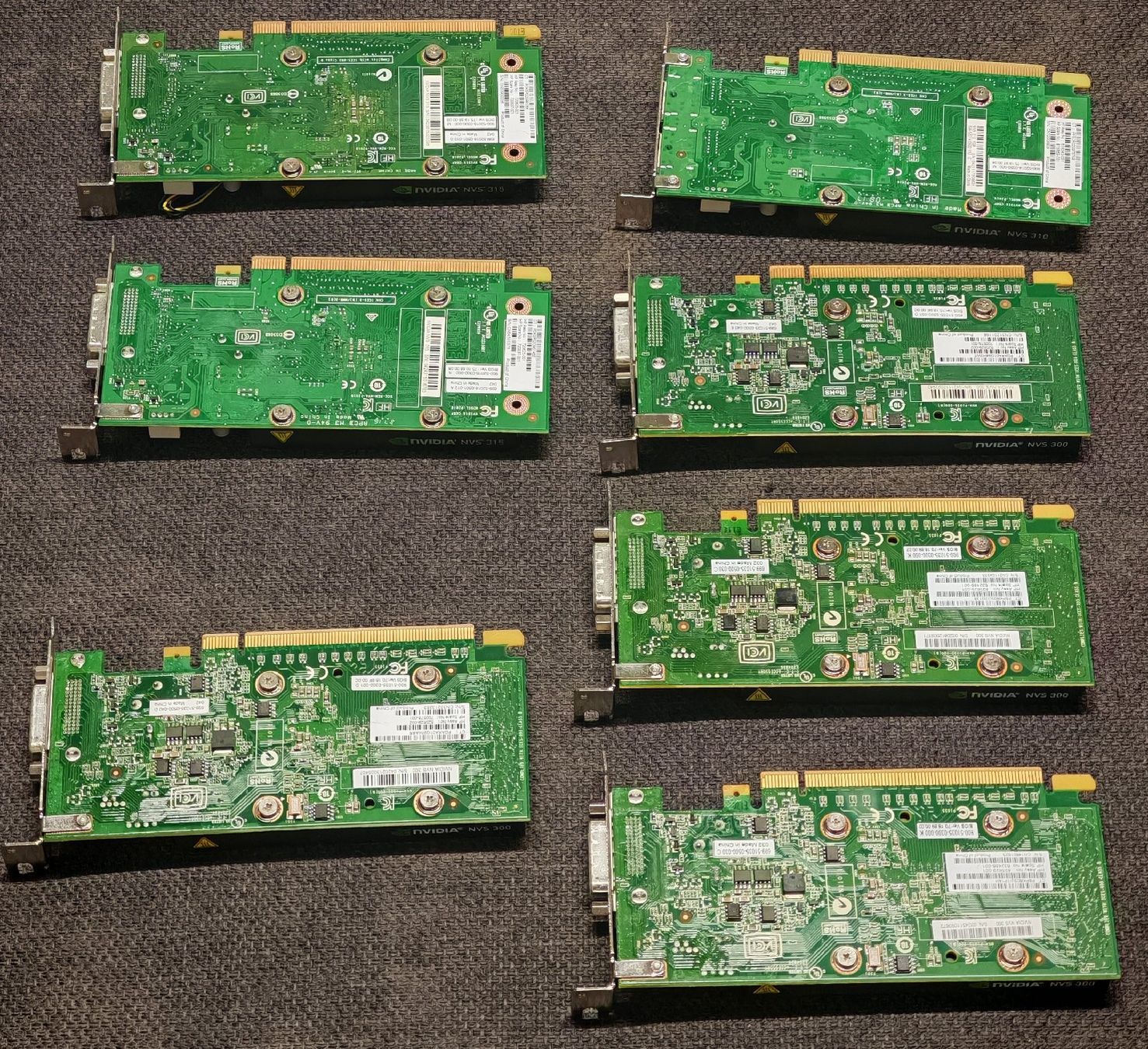 Nvidia Schede grafiche: 7 x Nvidia NVS 300 - 310 – Usato da Herisau venduto da kn_ir 1