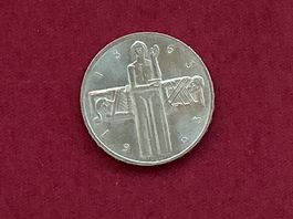 Seltene 5 Fr Silbermedaille Rotes Kreuz vzgl. 1963 15g