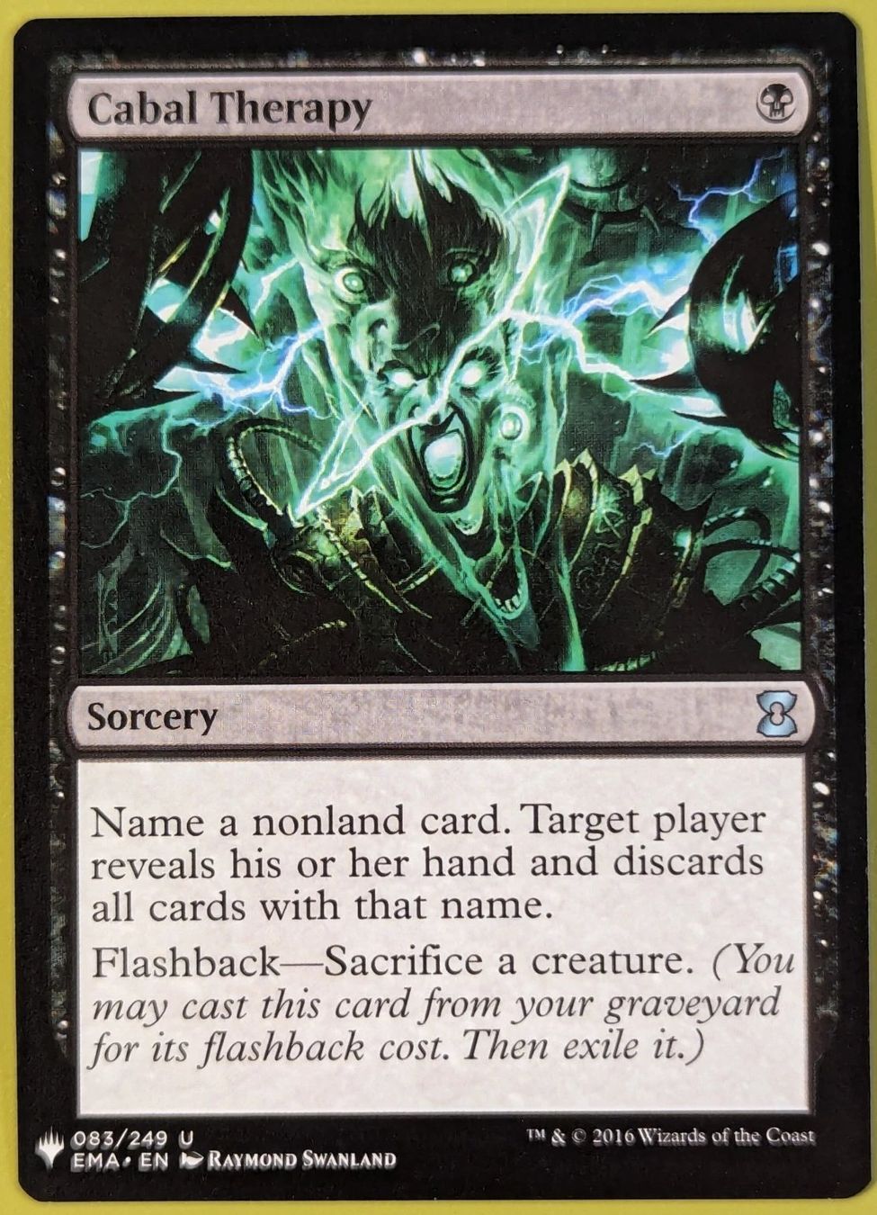 Magic The Gathering Sammelbilder & Trading cards: Cabal Therapy - MtG - EN – Gebraucht aus Bolligen von Gurkenfeld