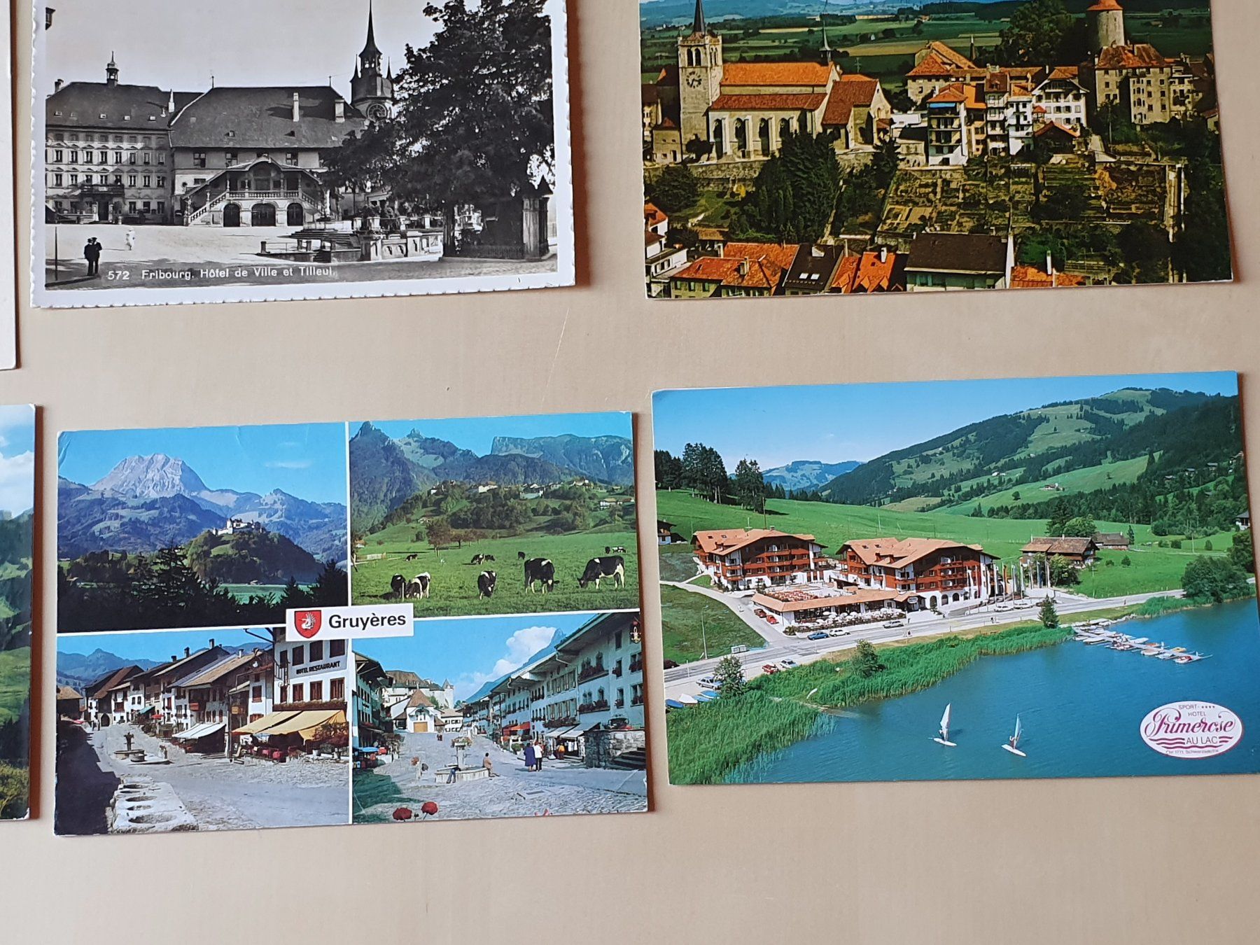 Cartoline postali: 13 x Karten Fribourg ab 1934 – Usato da Stansstad venduto da collectorsshop 5