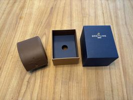 Breitling Box, Case, Schachtel blau