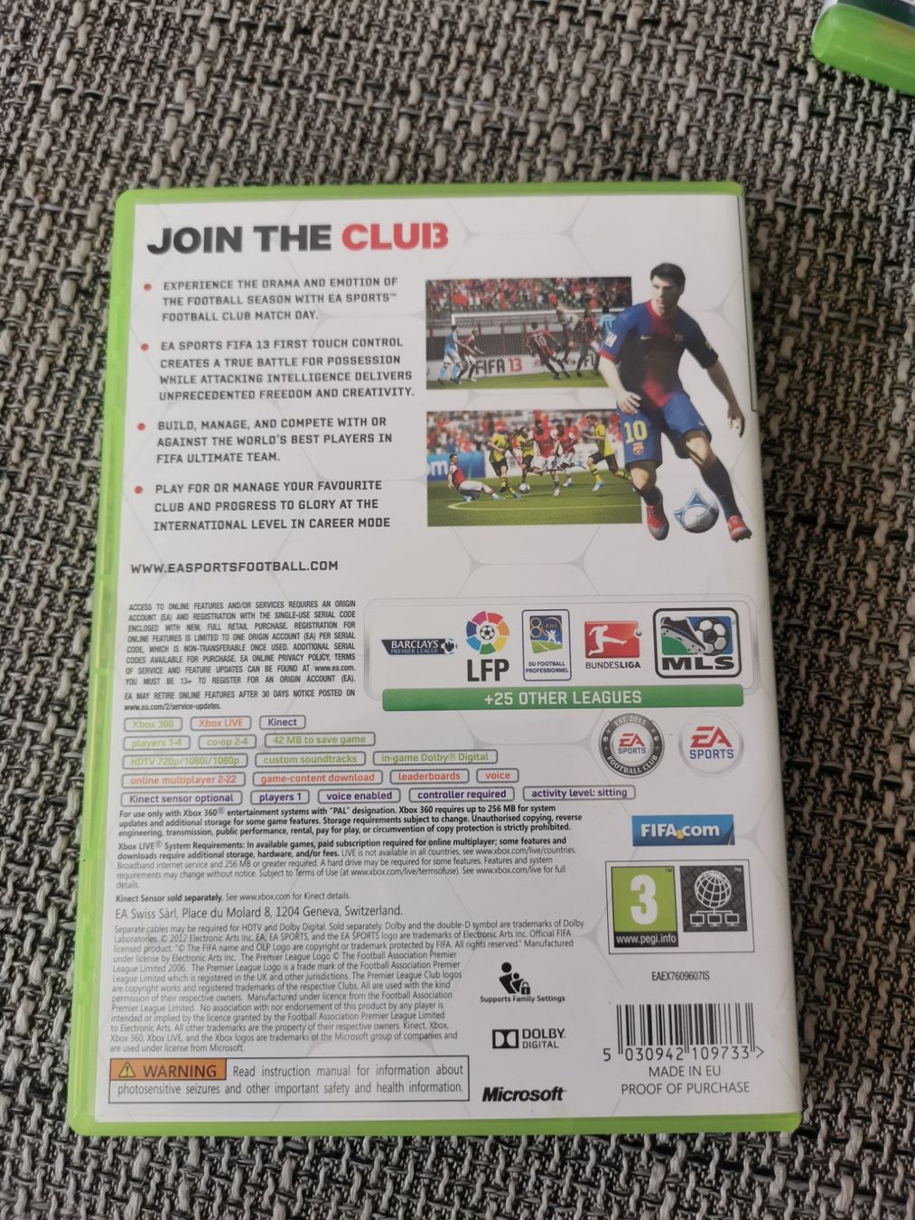 Microsoft Jeux: X-Box 360 Fifa 13 – D'occasion à Längenbühl par Niam99 1