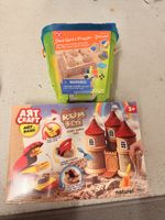 Sandburgen-Set: Art Sand + Playgo Sand Castle Deluxe (neu)