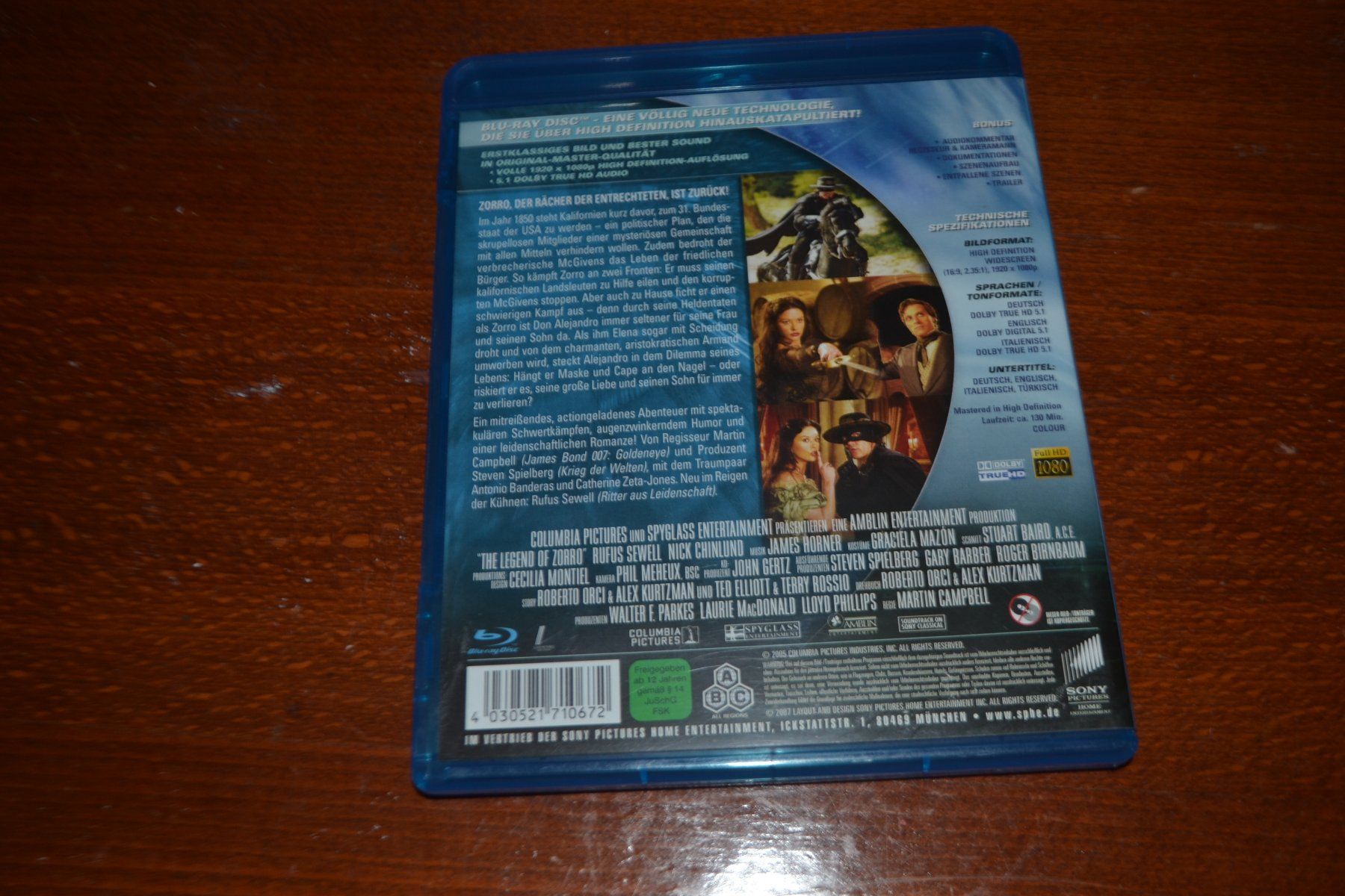Tutti i DVDs: Die Legende des Zorro – Usato da Laupen ZH venduto da chefdom 1