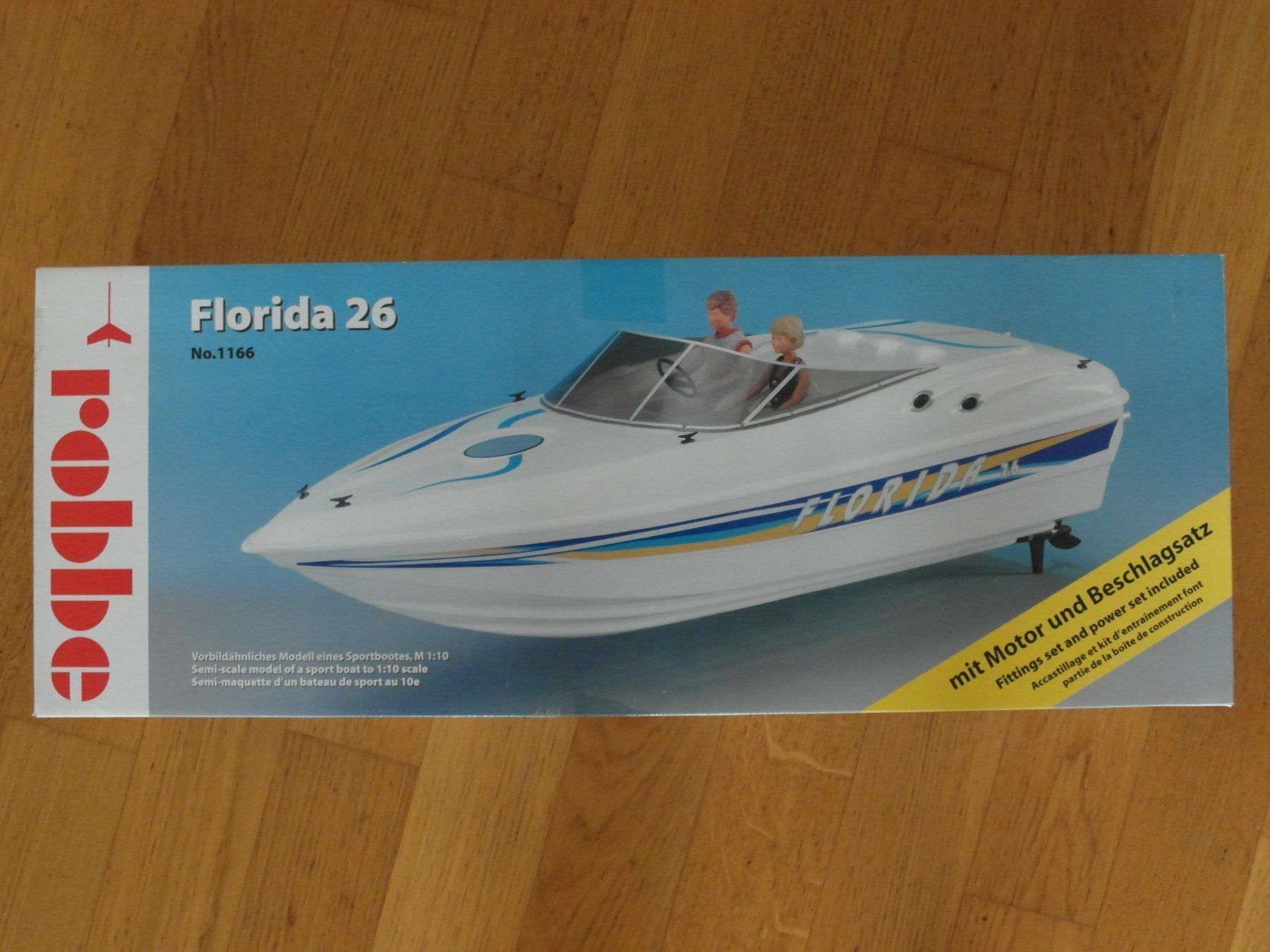 Robbe Modellismo RC: Florida 26 Sportboot von Robbe – Nuovo e nell'imballaggio originale da Bütschwil venduto da creativelight