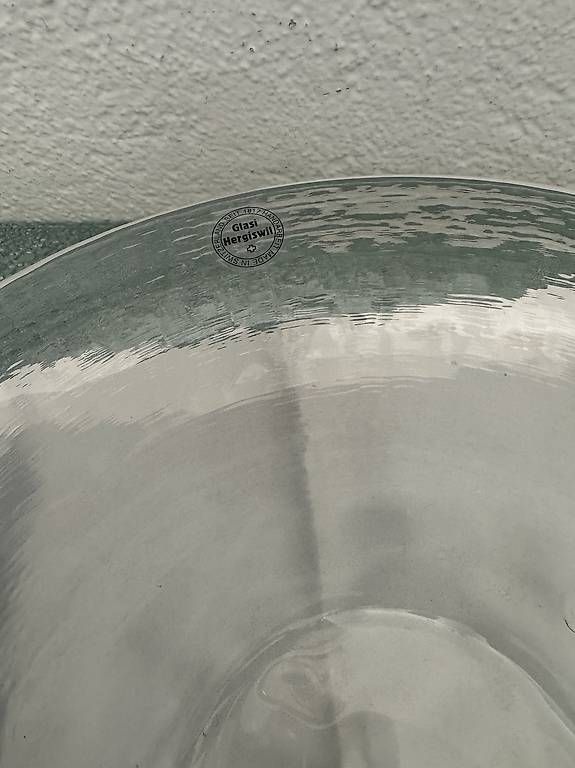 Verres: Glasi Hergiswil  – D'occasion à Bern par Ninitto 4