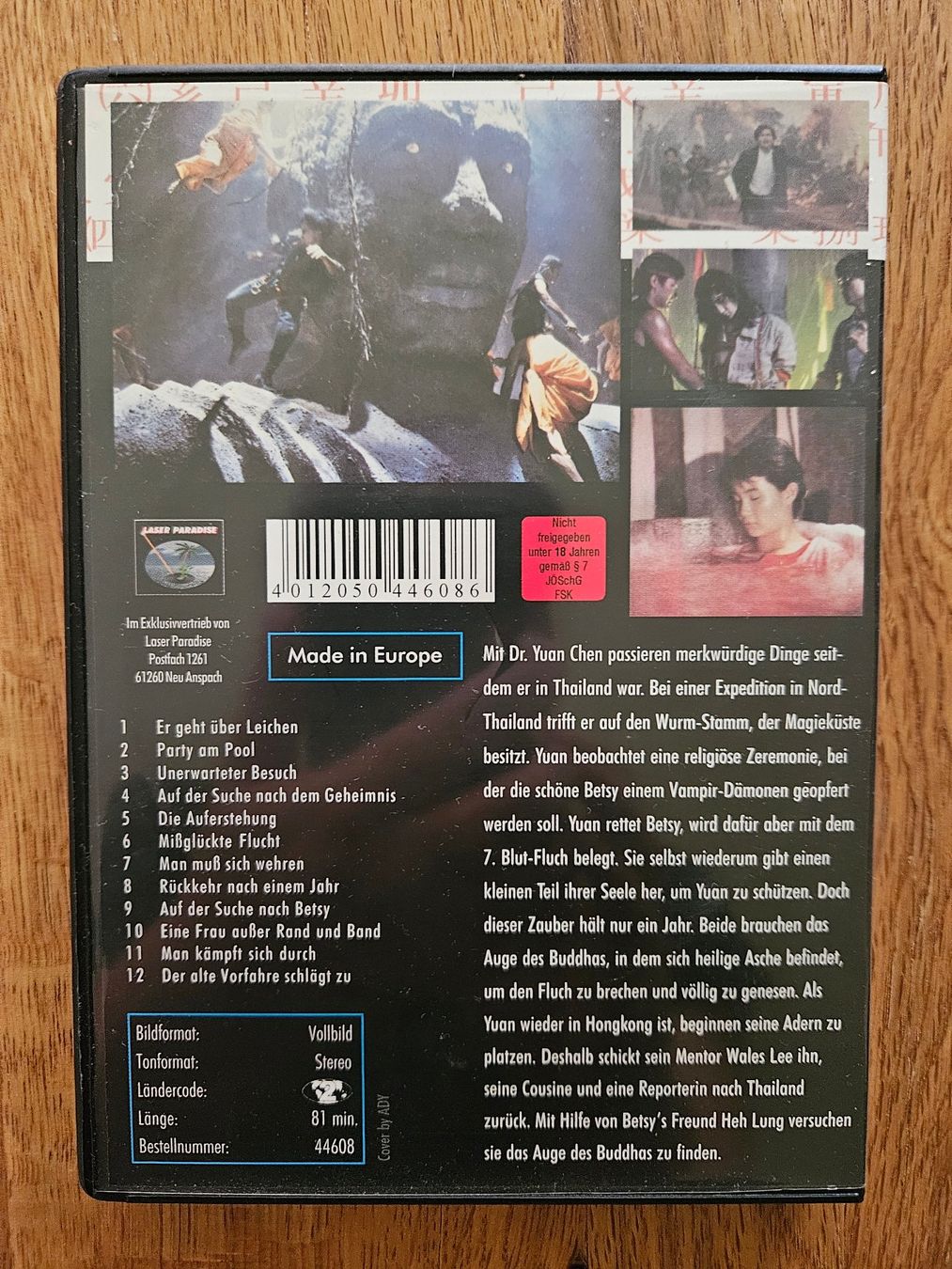 Tous les DVDs: The seventh curse - uncut – D'occasion à St.Gallen par Capsule_Corporation 1
