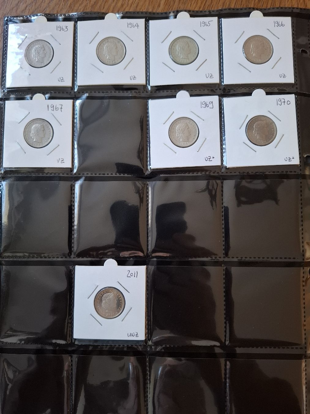Tutti le monete: 20 Rappen Sammlung nr.47 – Usato da Hunzenschwil venduto da Hardrock6 3