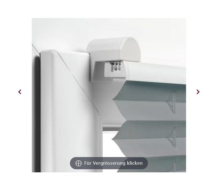 Tende: Gardinia Plissée Easyfix, blickdicht 50 x 130 cm, Grau – Nuovo e nell'imballaggio originale da Herisau venduto da osm_5mb6 2