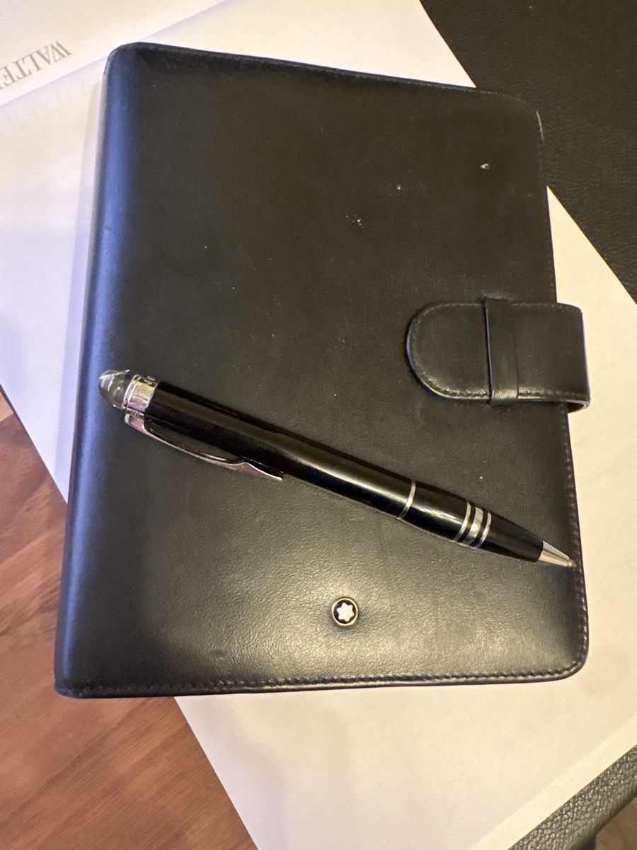 Montblanc Calendriers: Montblanc Organizer Set, Leder, mit Stift – D'occasion à Weingarten-Kalth par Miss_abalone