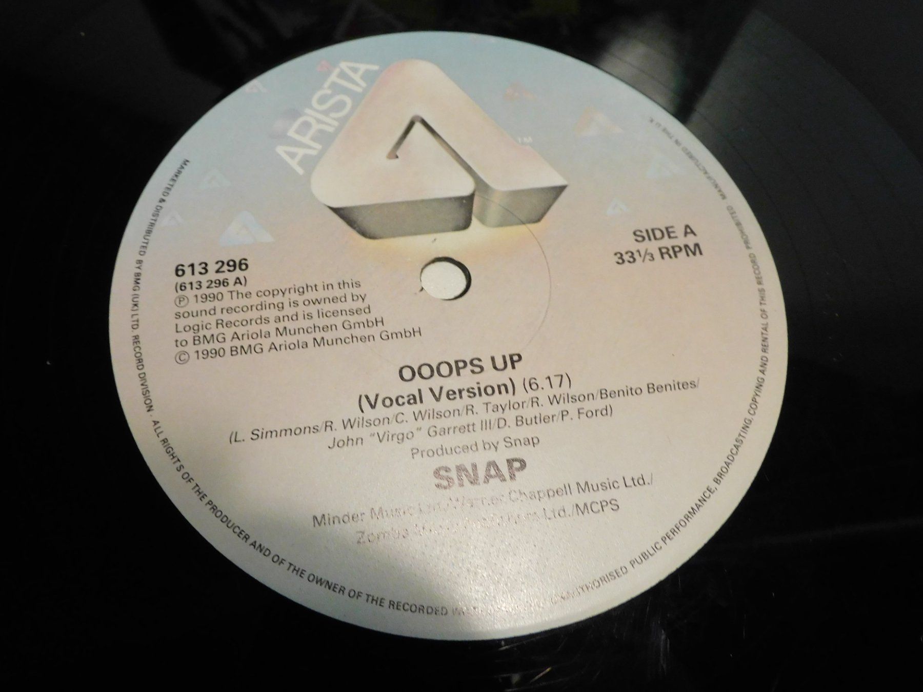 Dischi in vinile: LP - Schallplatte - Snap - OOOPS UP  - 1990 Schallplatte – Usato da Sursee venduto da 76 2