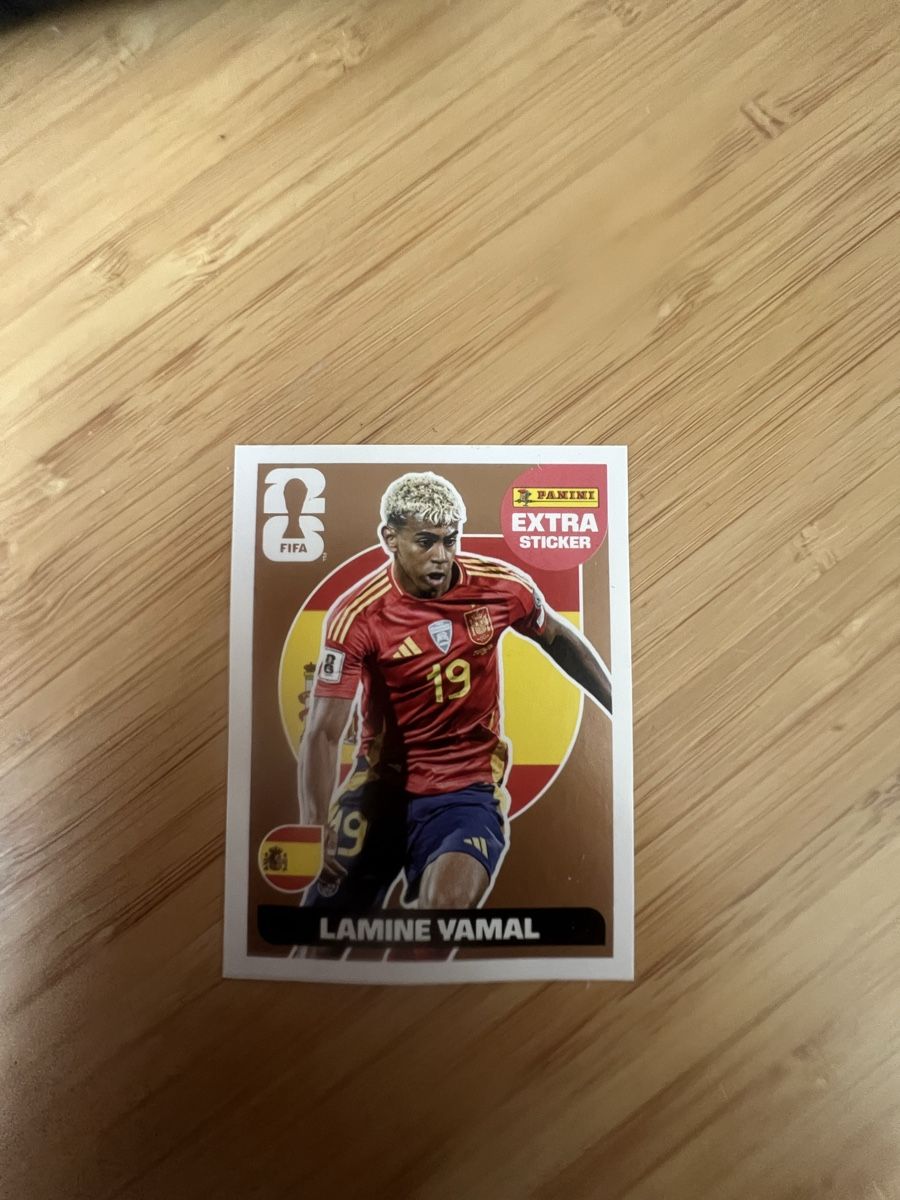 Extra Sticker Lamin Yamal Panini 2026 (Neu (gemäss Beschreibung)) in ...