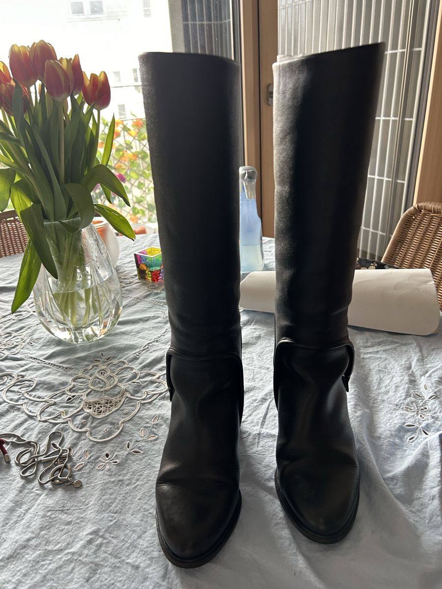 Salvatore Ferragamo Scarpe da donna: Bottes Salvatore Ferragamo – Usato da lausanne venduto da Pepitam