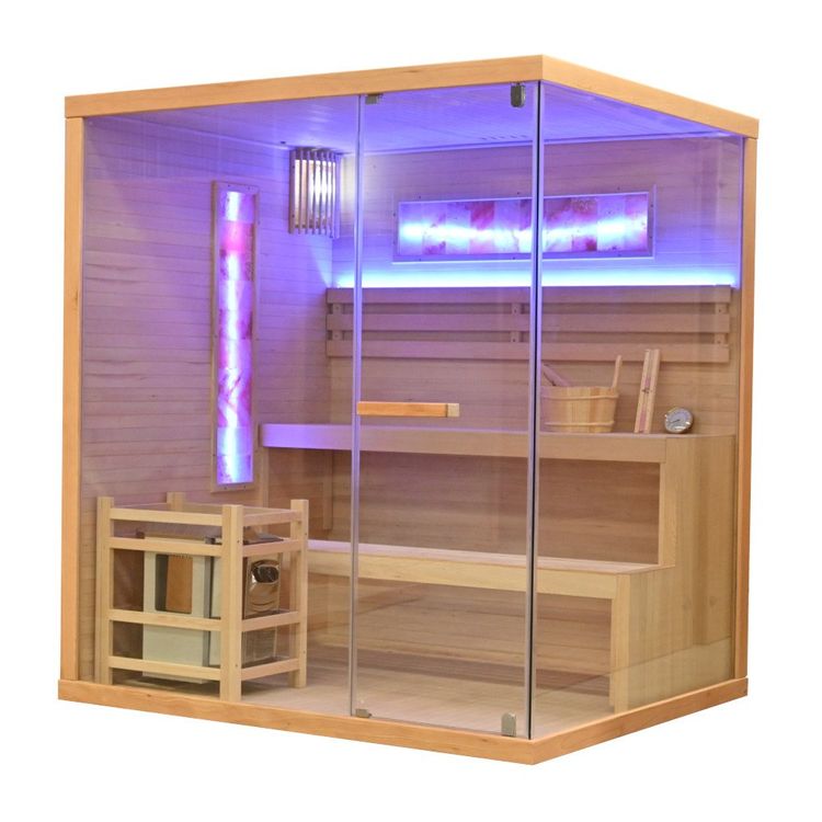 Traditionelle Sauna Saunakabine Salzsauna LAS VEGAS Kaufen auf