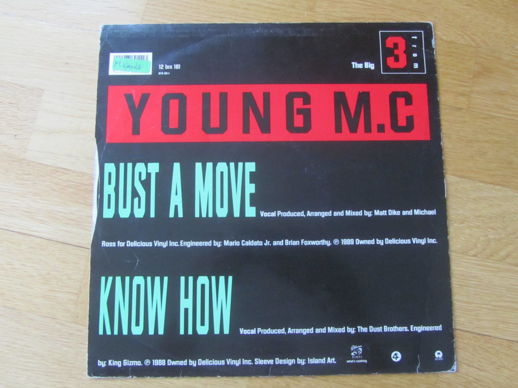 Dischi in vinile: Young M.C. - Principal's Office - Vinyl Single - 1989 – Usato da Seengen venduto da mikelele 4
