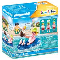 Playmobil Family Fun 70112 Badegast mit Schwimmreifen Neu un