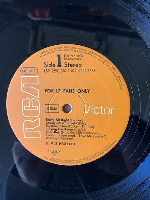 Dischi in vinile: Elvis Presley – Usato da Aarwangen venduto da Jukebox3 4